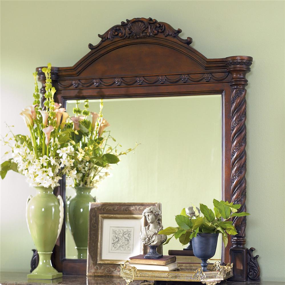 Millennium North Shore Dresser Mirror with Half Turned Posts Royal